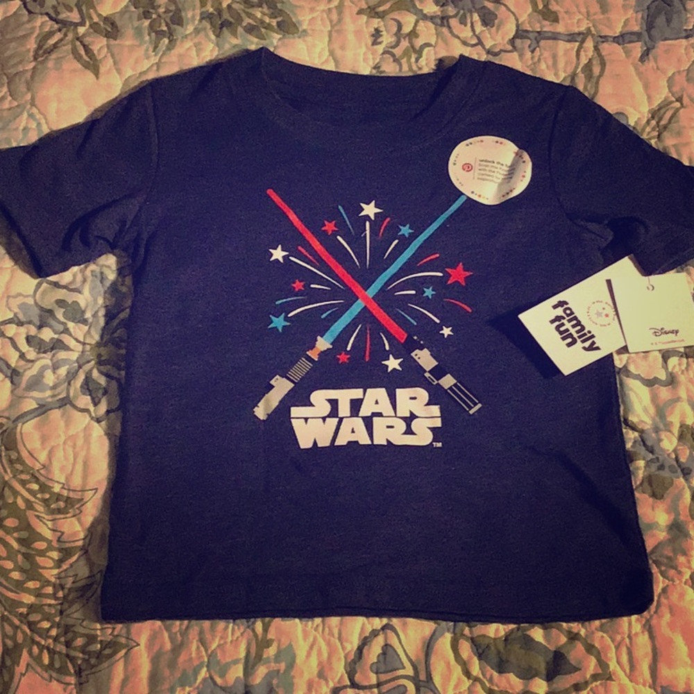 BRAND NEW boy 12m Star Wars tee